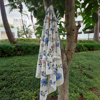 Aprajita Handblock Waffle Cotton Towel