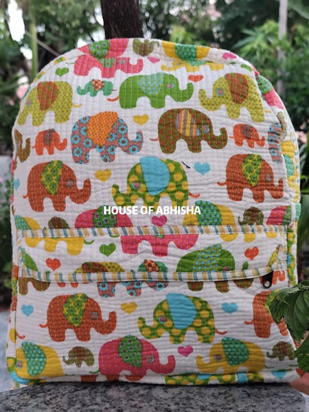 Jumbo Quilted Kids Backpack