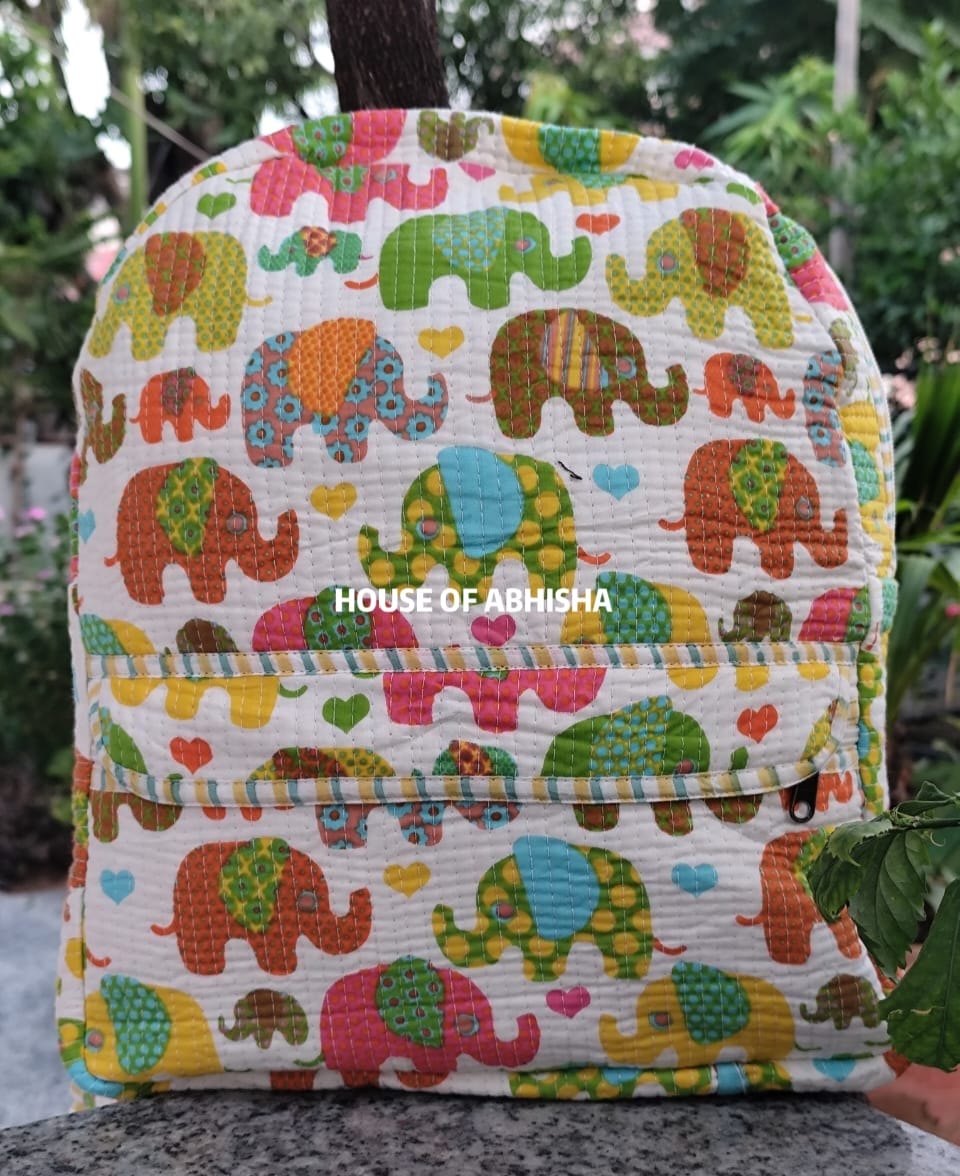 Jumbo Quilted Kids Backpack
